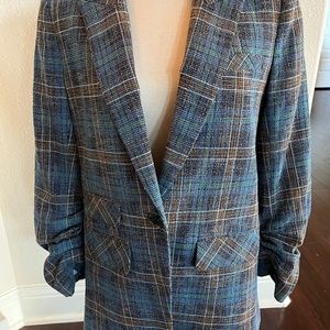 Veronica Beard Martel Plaid Jacket